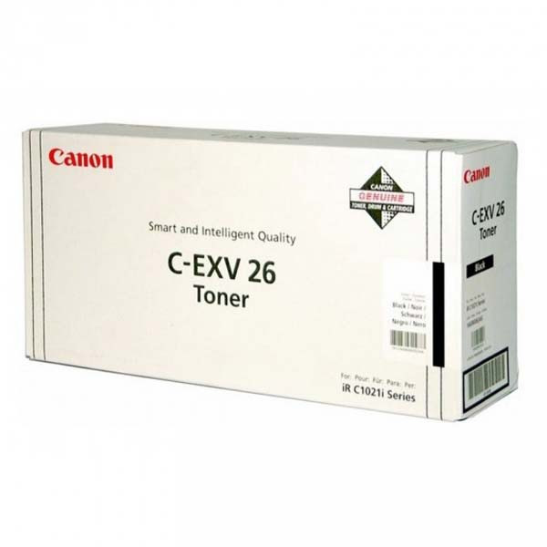 Canon originál toner C-EXV26 BK, 1660B006, black, 6000str.