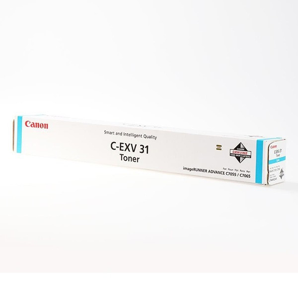 Canon original toner C-EXV31 C, 2796B002, cyan, 52000str.