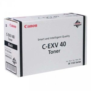 Canon originál toner CEXV40, black, 6000str., 3480B006, Canon iR-1133, 1133A, 1133iF, O