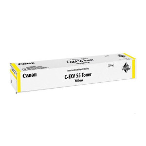 Canon original toner C-EXV55 Y, 2185C002, yellow, 18000str.