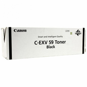 Canon originál toner C-EXV59 BK, 3760C002_P, black, 30000str., bez čipu