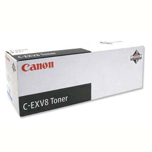Canon originál toner CEXV8, black, 25000str., 7629A002, Canon iR-C, CLC-3200, 2620N, 530g, O