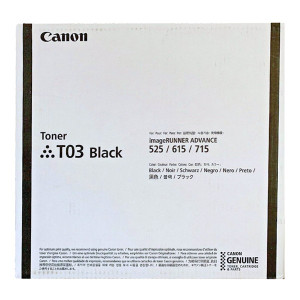 Canon originál toner T03 BK, 2725C001, black, 51500str.