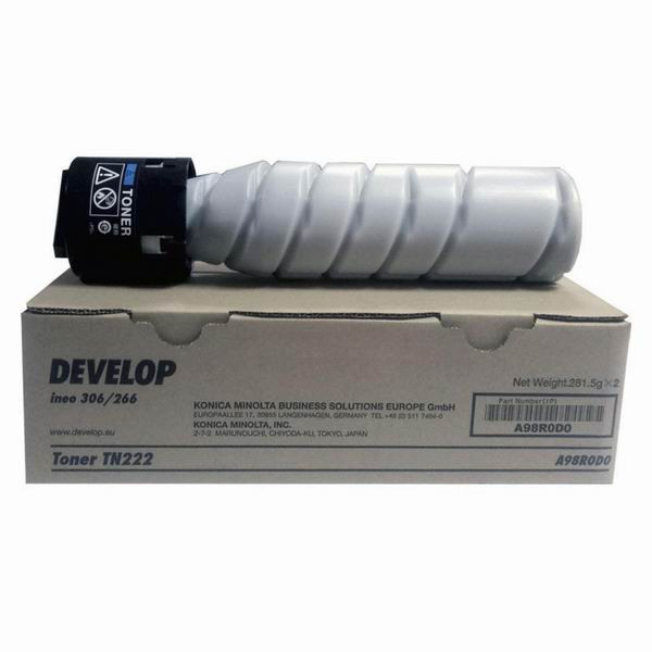Develop original toner A98R0D0, TN-222, black, 24000str.