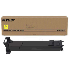 Develop original toner A0DK2D3, TN-318Y, yellow, 8000str.