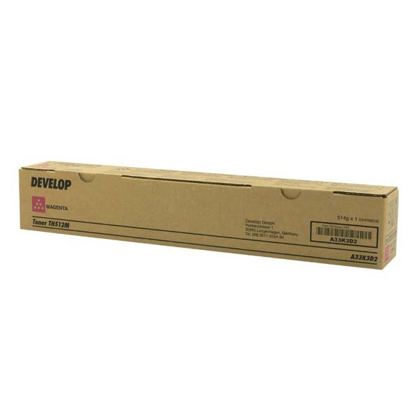 Develop original toner A33K3D2, TN-512M, magenta, 26000str.