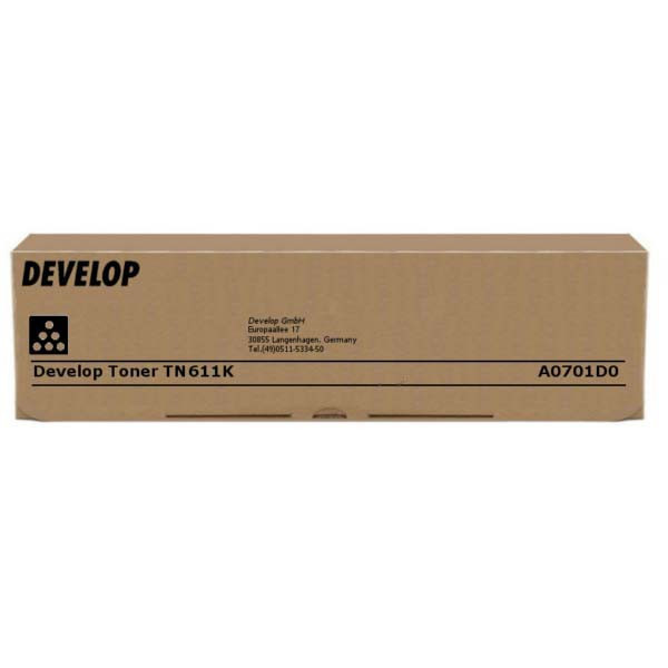 Develop original toner A0701D0, TN-611K, black, 45000str.