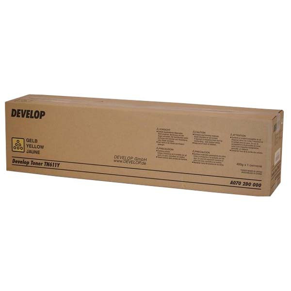 Develop original toner A0702D0, TN-611Y, yellow, 27000str.