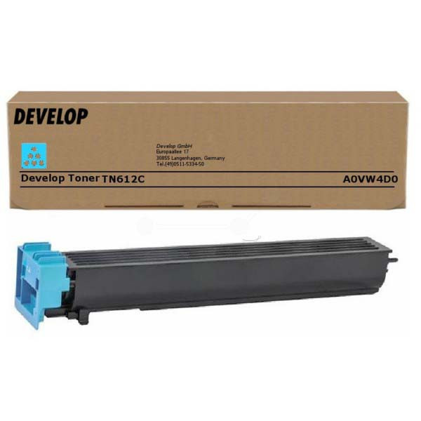 Develop original toner A0VW4D0, TN-612C, cyan, 26500str.
