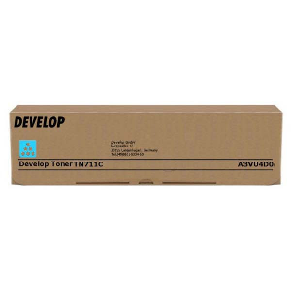 Develop original toner A3VU4D0, TN-711C, cyan, 31500str.