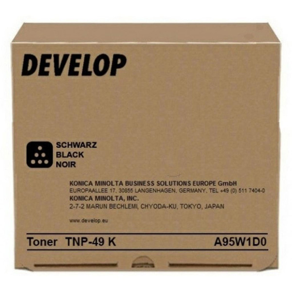 Develop original toner A95W1D0, TNP-49K, black, 13000str.