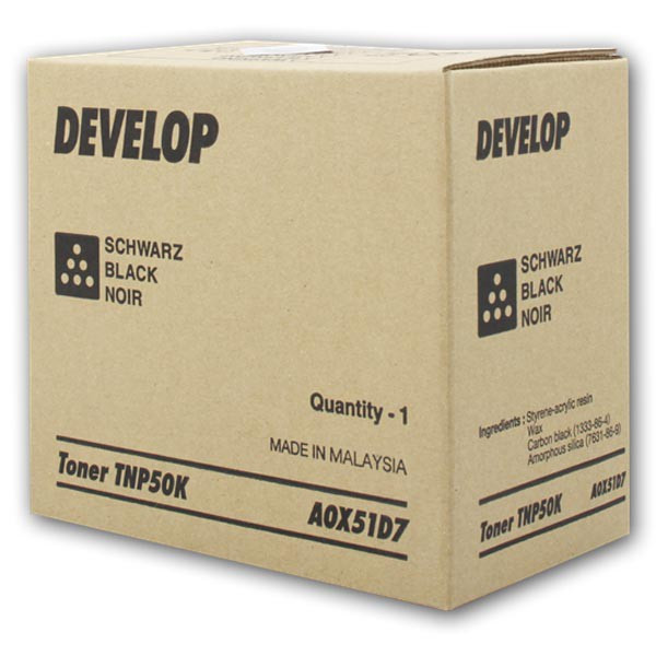 Develop original toner A0X51D7, TNP-50K, black, 5000str.