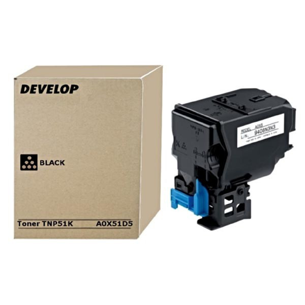 Develop original toner A0X51D5, TNP51K, black, 5000str.