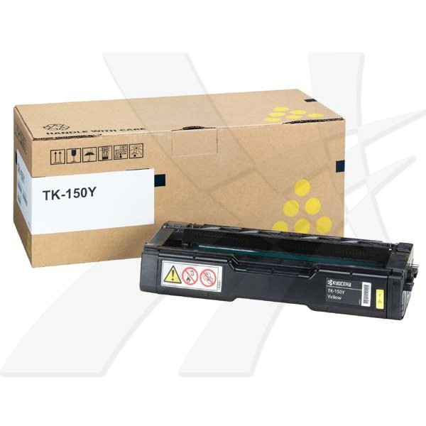 Kyocera original toner TK150Y, 1T05JKANL0, yellow, 6000str.