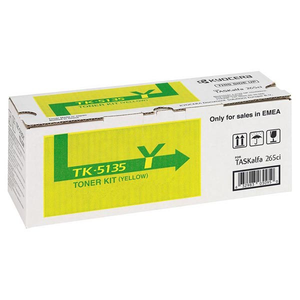 Kyocera original toner TK-5135Y, 1T02PAANL0, yellow, 5000str.
