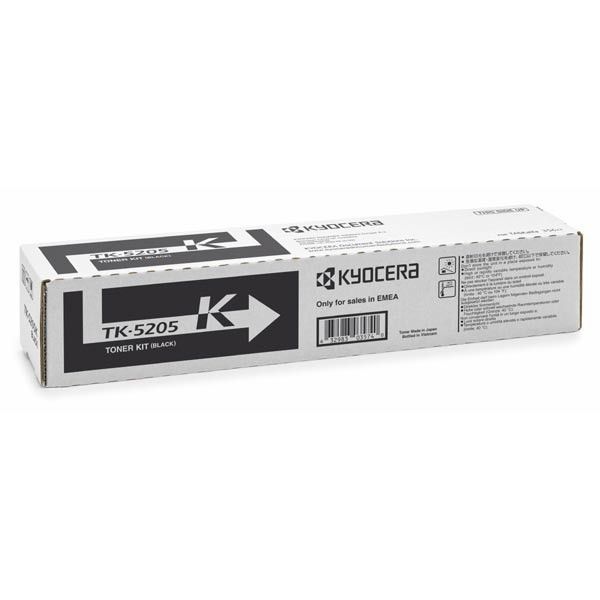 Kyocera original toner TK-5205K, 1T02R50NL0, black, 18000str.