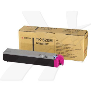 Kyocera original toner TK520M, 1T02HJBEU0, magenta, 4000str.