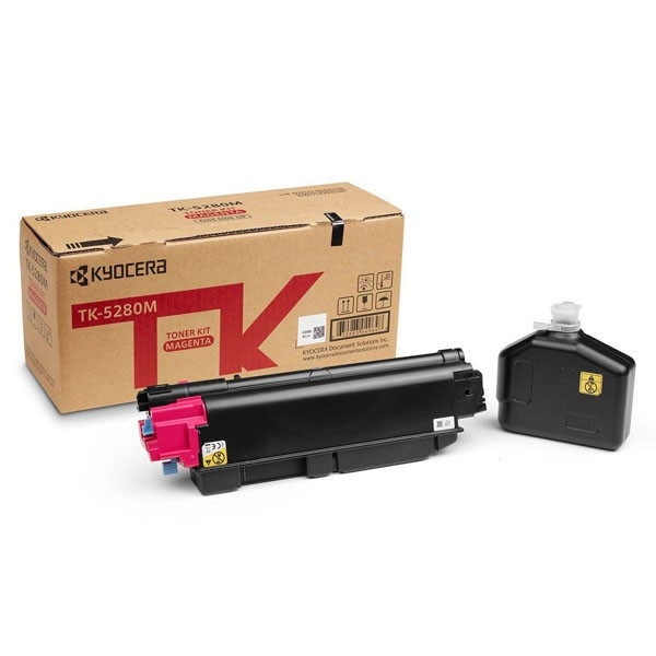 Kyocera original toner TK-5280M, 1T02TWBNL0, magenta, 11000str., obsahuje odpadovú nádobku