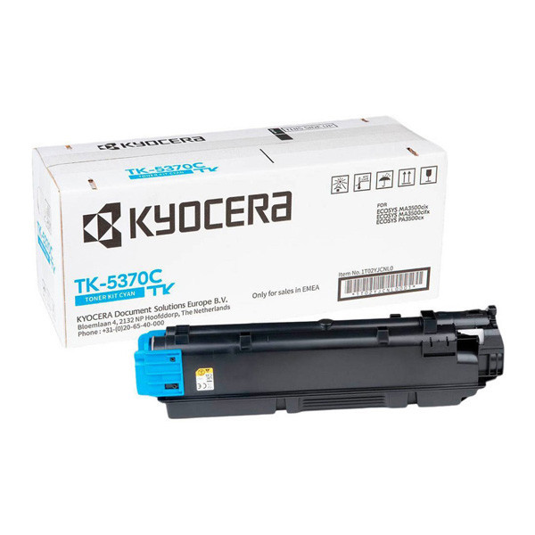 Kyocera original toner 1T02YJCNL0, TK-5370C, cyan, 5000str.