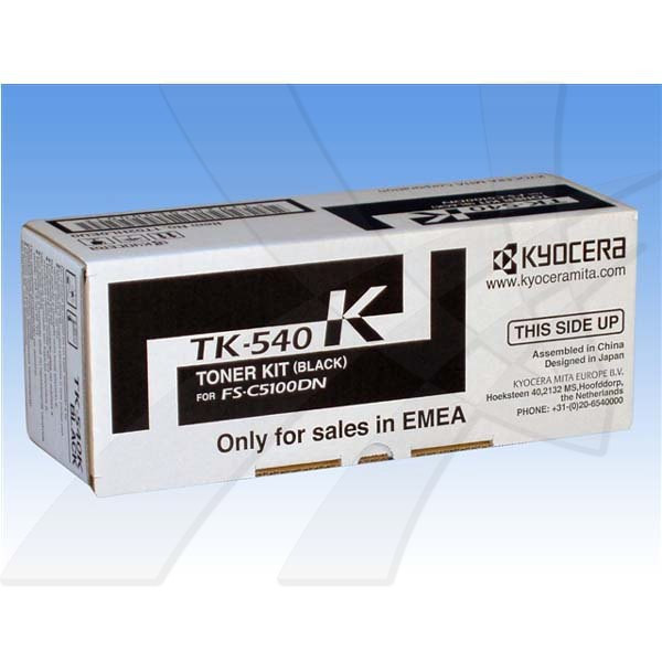 Kyocera original toner TK540K, 1T02HL0EU0, black, 5000str.
