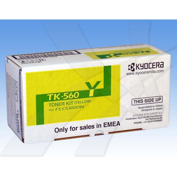 Kyocera original toner TK560Y, 1T02HNAEU0, yellow, 10000str.