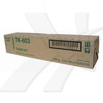 Kyocera original toner TK603, 370AE010, black, 30000str., 1260g