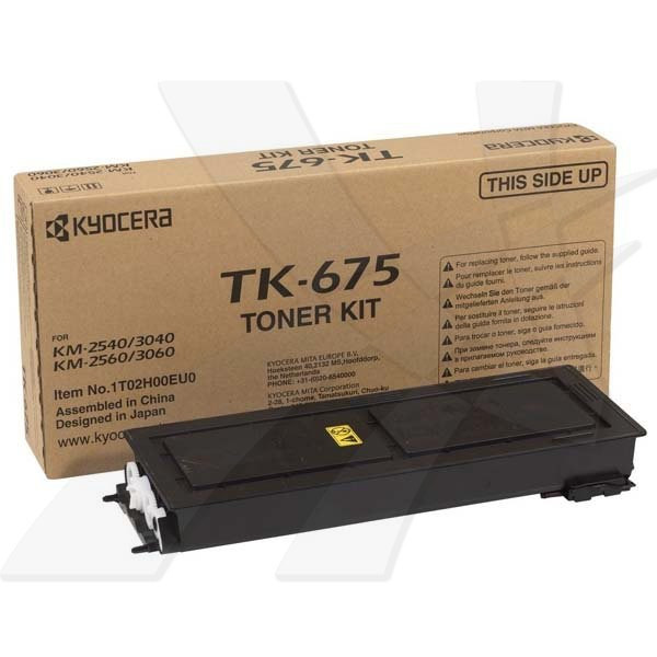Kyocera original toner TK675, black, 20000str., 1T02H00EU0, Kyocera KM-2540, 2560, 3060, O