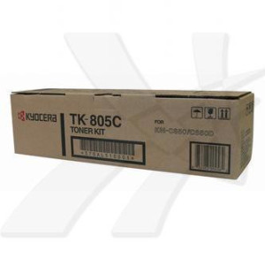 Kyocera original toner TK805C, 370AL510, cyan, 10000str.