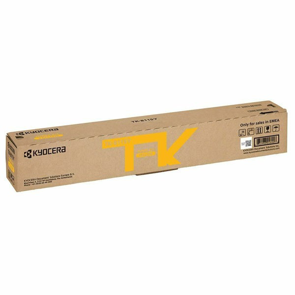 Kyocera original toner 1T02P3ANL0, TK-8115Y, yellow, 6000str.