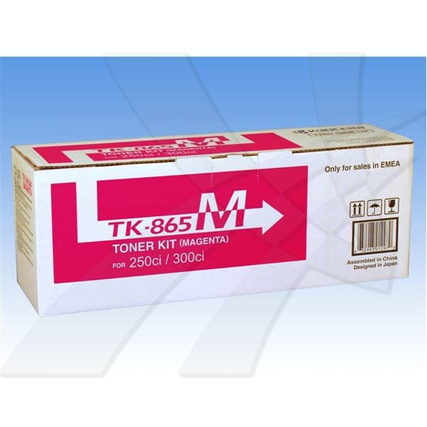 Kyocera original toner TK865M, 1T02JZBEU0, magenta, 12000str.