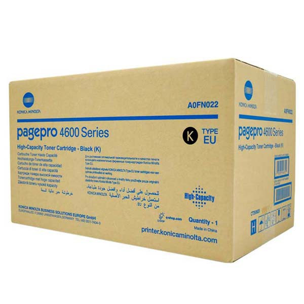 Konica Minolta original toner A0FN022, black, 18000str., high capacity