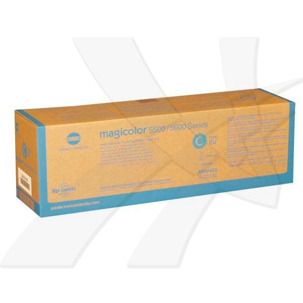 Konica Minolta original toner A06V453, cyan, 12000str.