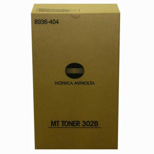 Konica Minolta originální toner 8936404, 302B, black, 5500str.