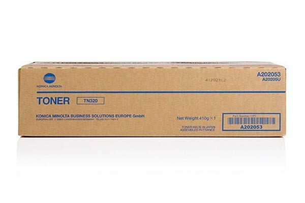 Konica Minolta original toner TN320, A202053, black, 20000str.