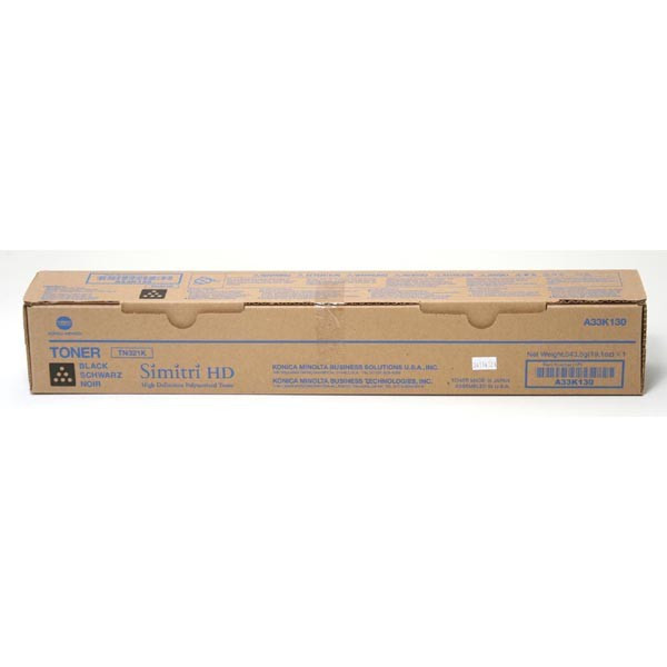 Konica Minolta original toner TN321K, A33K150, black, 27000str.