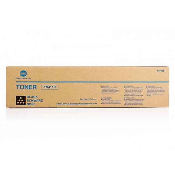 Konica Minolta original toner TN411, A070151, black, 45000str., 765g