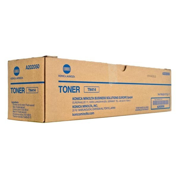 Konica Minolta original toner A202-050, TN414, black, 25000str.