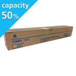 Konica Minolta original toner TN514Y, A9E825H, yellow, 13000str., polovičná kapacita