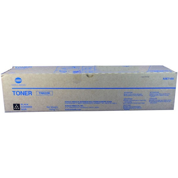 Konica Minolta original toner A5E7150, TN622K, black, 88000str.