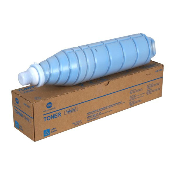 Konica Minolta original toner A5E7450, TN622C, cyan, 92000str.