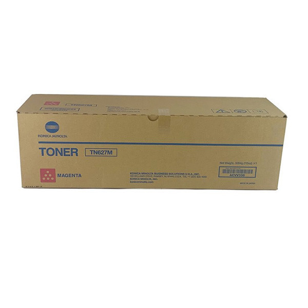 Konica Minolta original toner ACVV350, TN627M, magenta, 180600str.