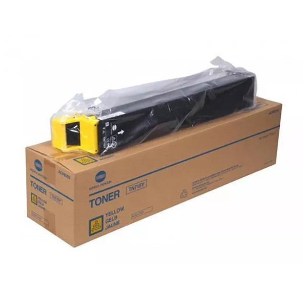 Konica Minolta original toner ACP825H, TN715Y, yellow, 22500str.