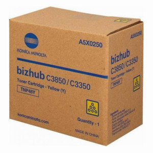 Konica Minolta original toner A5X0250, TNP48Y, yellow, 10000str.
