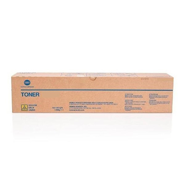 Konica Minolta originální toner AAJW252, TNP-80Y, yellow, 9000str.