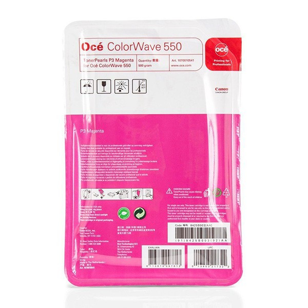 Oce original toner 1070010541, P3, magenta, 500g