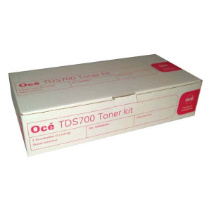 Oce originál toner 1060047449, black, 1070066265, obsahuje odpadovú nádobku, Oce TDS700, dual pack, 500g, O