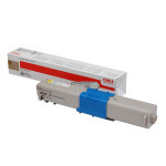 OKI originál toner 44973533, yellow, 1500str.