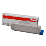 OKI original toner 44844614, magenta, 7300str.