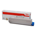 OKI original toner 44844507, cyan, 10000str.