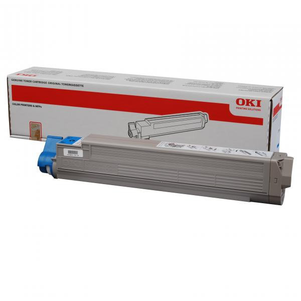 OKI original toner 44036023, cyan, 15000str.